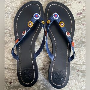 Tory Burch flip flops size 7